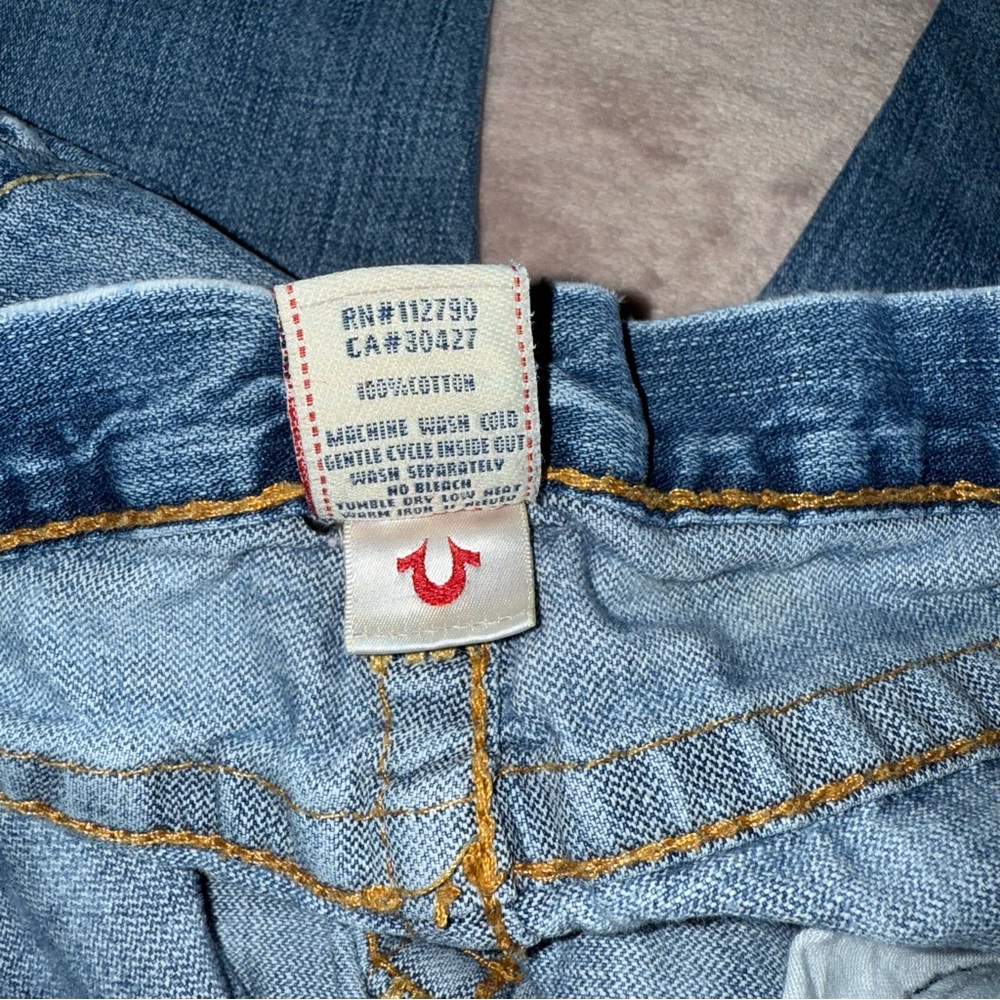 true religion straight leg Jean size 8 - Picture 10 of 12